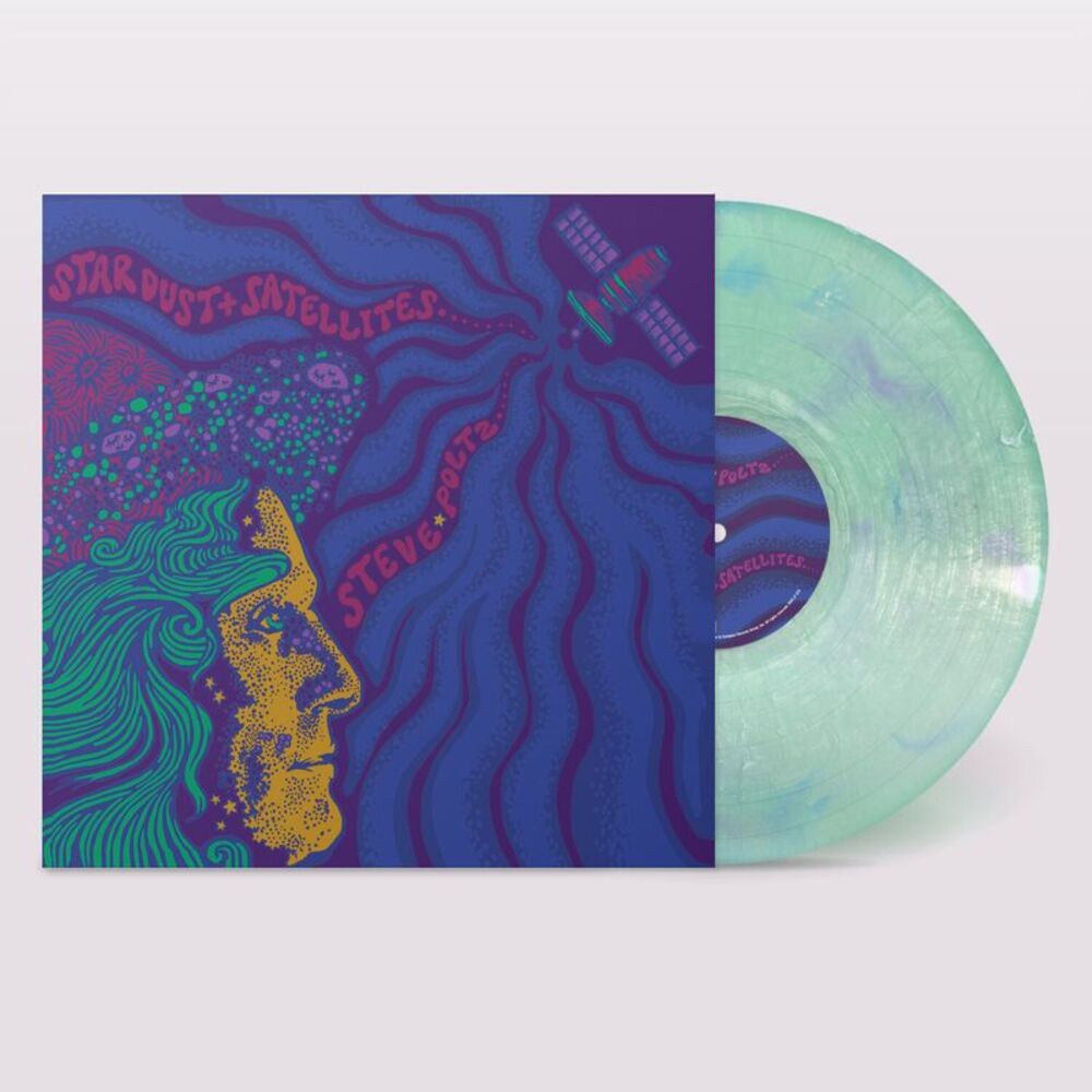 Steve Poltz - Stardust and Satellites - Coke-Bottle Cosmic Swirl  LP LP